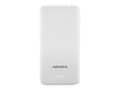 Miniatyrbilde 4 av 5: ADATA T10000 - Strømbank - 10000 mAh - 2 A - 2 utgangskontakter (USB) - hvit