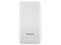 Miniatyrbilde 5 av 5: ADATA T10000 - Strømbank - 10000 mAh - 2 A - 2 utgangskontakter (USB) - hvit