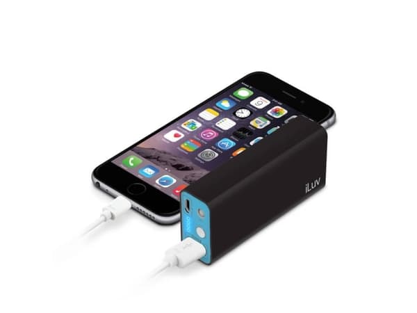iLuv myPower 5200, 5200 mAh, Sort