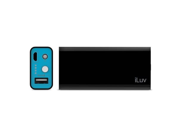 iLuv myPower 5200, 5200 mAh, Sort