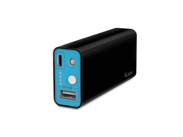 iLuv myPower 5200, 5200 mAh, Sort