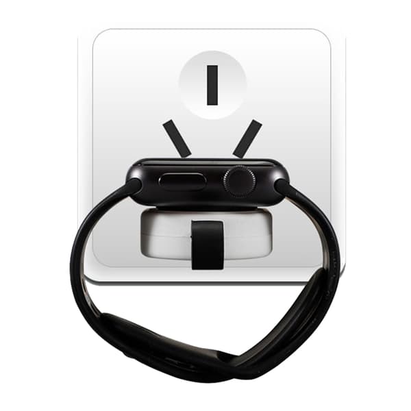 Portabel Mini Trådlösladdare för iWatch