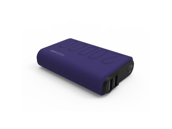 RealPower 333647, 20000 mAh, 18 W, Marineblå Marineblå