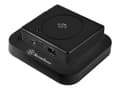 Miniatyrbilde 1 av 2: SilverStone QIB052-D - Trådløst ladestativ + AC-strømadapter + nødlader - 5200 mAh - 2.1 A (USB) - på kabel: Micro-USB - svart