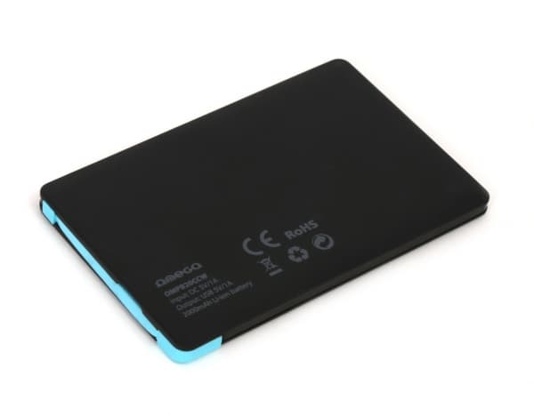 Omega OMPB20CCBM, 2000 mAh, Sort
