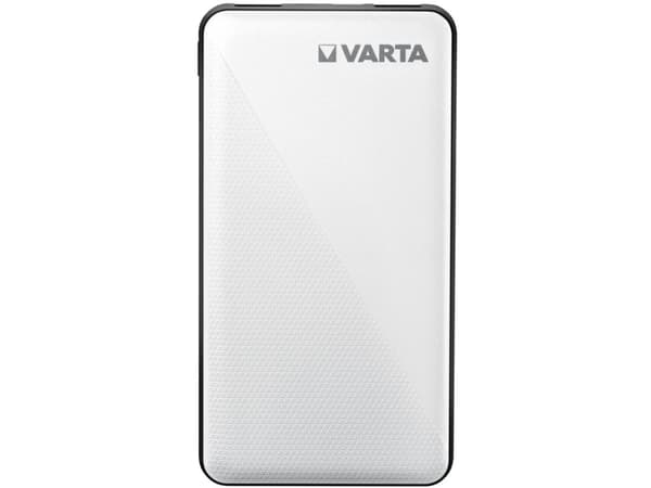 Varta Energy - Strømbank - 10000 mAh - 37 Wh - 15 watt - 3 utgangskontakter (2 x USB, 24 pin USB-C)