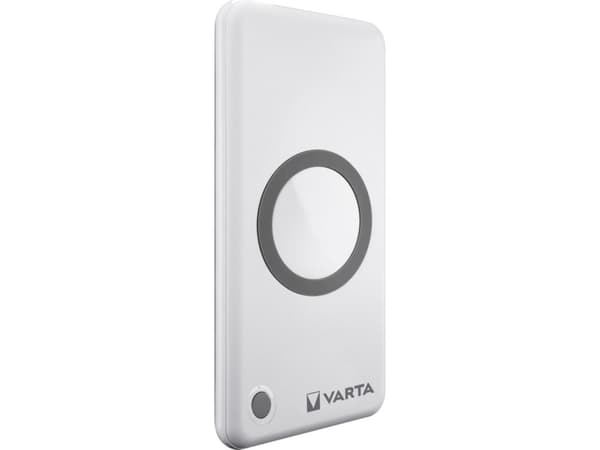 Varta - Trådløs ladepute / nødlader - Li-pol - 10000 mAh - 18 watt - 3 A - PD, QC 3.0 - 3 utgangskontakter (USB, 24 pin USB-C) - på kabel: USB-C