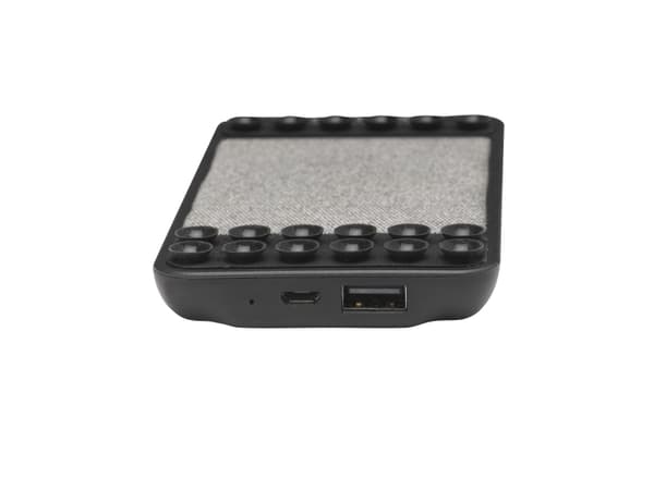 Denver PBQ-4000, 4000 mAh, Lithium Polymer (LiPo), Trådløs lading, Sort