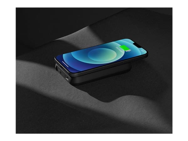 ZENS Magnetic Single Powerpack - Trådløs nødlader - 4000 mAh Sort