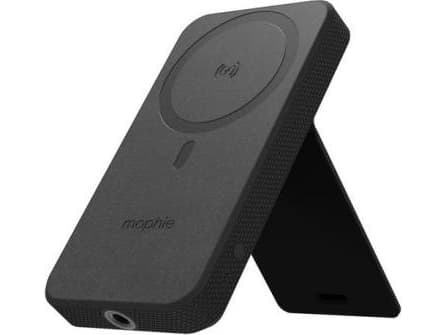 mophie Snap + powerstation stand, 10000 mAh, Lithium-Ion (Li-Ion), Trådløs lading, 20 W, Sort Sort