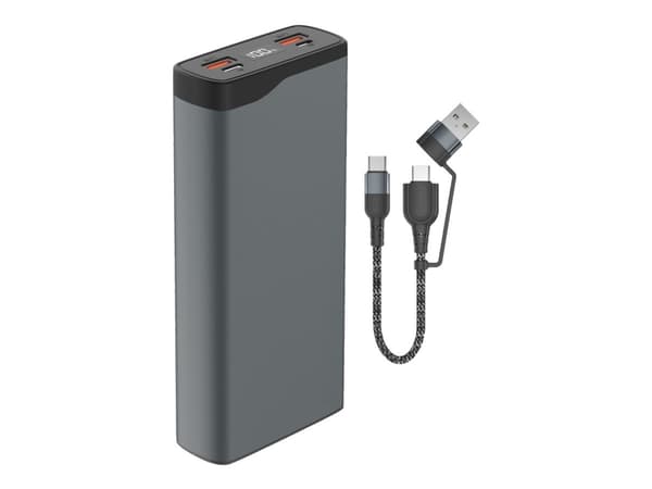 4smarts VoltHub Pro - Select Edition - strømbank - 20000 mAh - 74 Wh - 22.5 watt - 5 A - Huawei Fast Charge, PD 2.0, PD 3.0, QC 2.0, QC 3.0, AFC, SCP