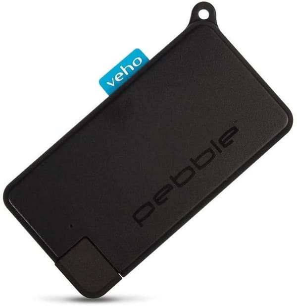 2 x Veho Pebble Pokket 900mah mikrokokoinen avaimenperän power