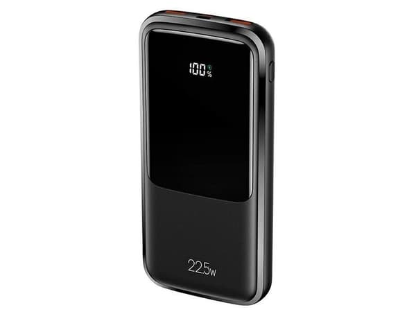 USAMS Powerbank PB58 10000mAh 22,5W QC3.0+PD Fast Charge svart farge 10KCD16101 (US-CD161)