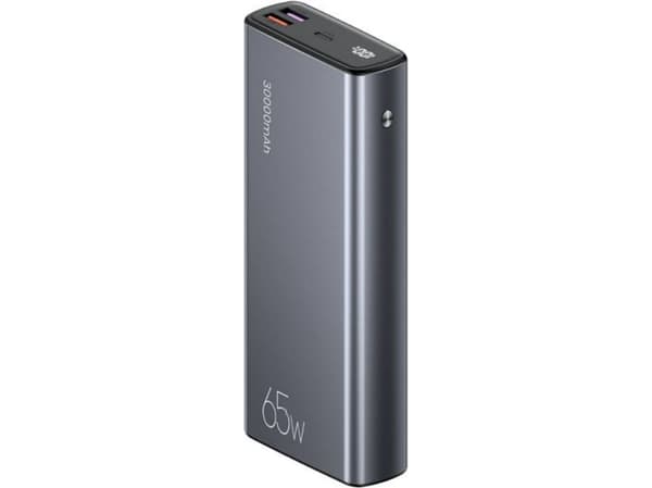 Usams Powerbank USAMS Powerbank PB59 30000mAh 65W 2xQC3.0 + PD Fast Charge black/black CMXLOGTC01 (US-CD165) + USB-C-USB-C cable