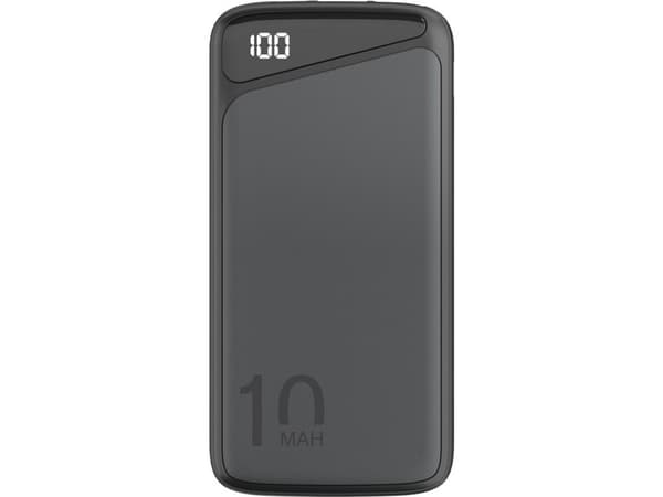 Goobay 53936, 10000 mAh, Lithium Polymer (LiPo), 3,7 V, Sort