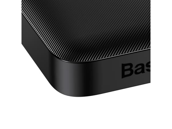 Baseus Bipow, 10000 mAh, Lithium polymer (LiPo), 20 W, Sort