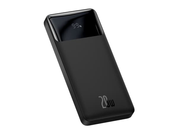 Baseus Bipow, 10000 mAh, Lithium polymer (LiPo), 20 W, Sort