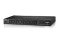 Miniatyrbilde 2 av 2: ATEN PE6108G-ATA-G strømdistribusjonsenhet (PDU) 8 AC-utganger 1U Sort
