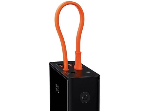 Baseus Elf, 20000 mAh, Lithium Polymer (LiPo), 3,7 V, 65 W, Sort
