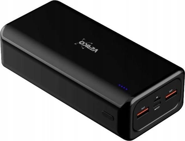 Verico Power Pro PD Powerbank 30000 mAh LiPo USB-A, USB-C® Sort
