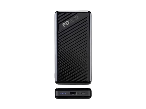 Vivanco Super Fast Car Charge PD, 20000 mAh, Lithium-Ion (Li-Ion), Quick Charge 3.0, 3,7 V, Sort