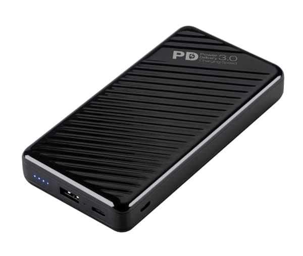 Vivanco Super Fast Car Charge PD, 20000 mAh, Lithium-Ion (Li-Ion), Quick Charge 3.0, 3,7 V, Sort Sort
