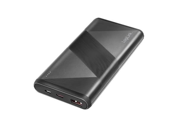 LogiLink PA0275, 10000 mAh, Lithium, Quick Charge 3.0, 3,7 V, 18 W, Sort