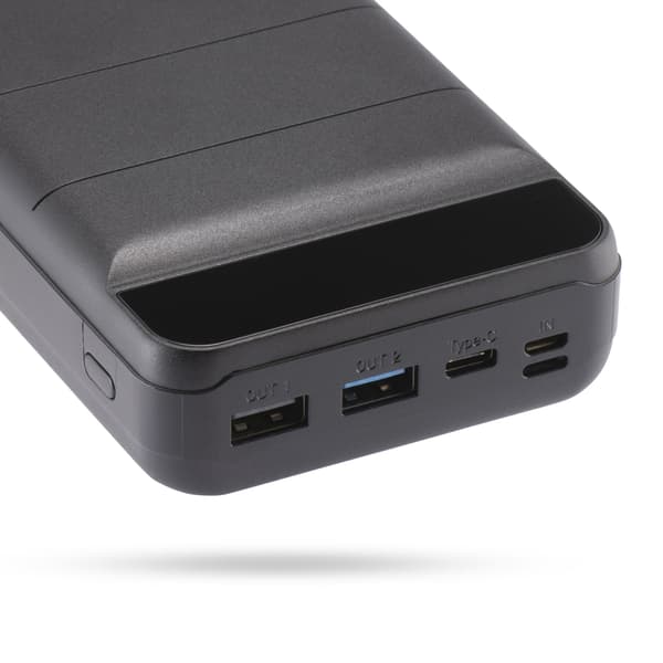 Power Bank 30 000 MAH med LCD display
