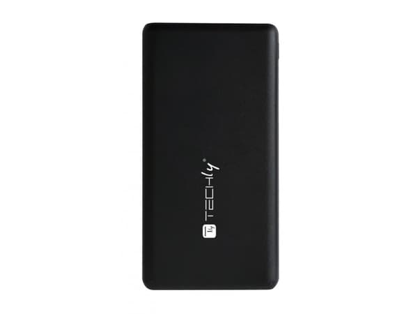 Techly I-CHARGE-10000, 10000 mAh, Lithium Polymer (LiPo), 5 V, Sort