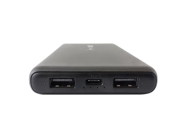 Techly I-CHARGE-10000, 10000 mAh, Lithium Polymer (LiPo), 5 V, Sort