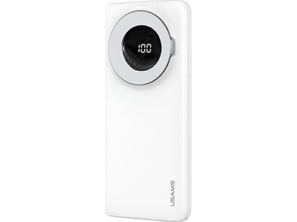 Usams Powerbank USAMS Powerbank PB62 10000mAh 20W QC3.0 + PD Magnetic Wireless Fast Charge white/white 10KCD17102 (US-CD171)