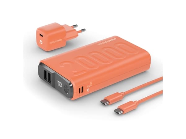 Ultron PB-20000, 20000 mAh, Oransje Oransje