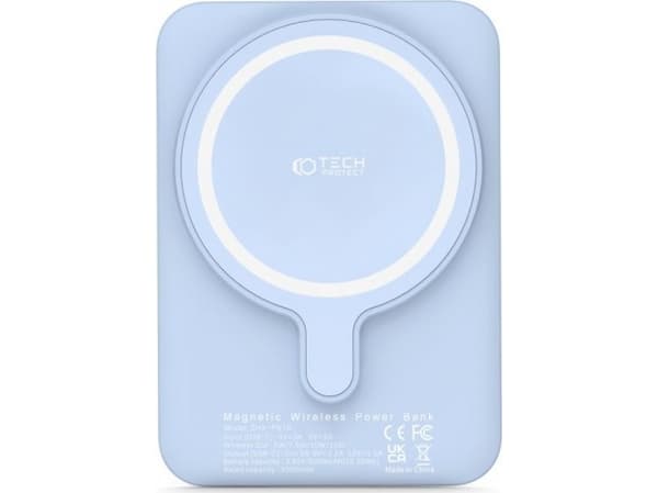 Powerbank Tech-Protect PB10 LifeMag 5000mAh Niebieski