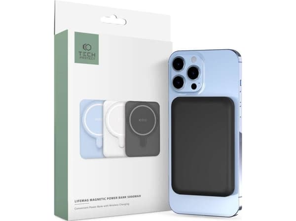 Powerbank Tech-Protect PB10 LifeMag 5000mAh Czarny