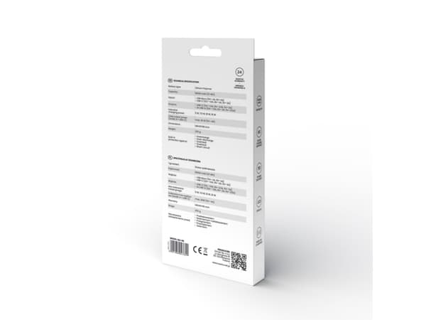 Savio powerbank BA-06 10000 mAh induktiv lading