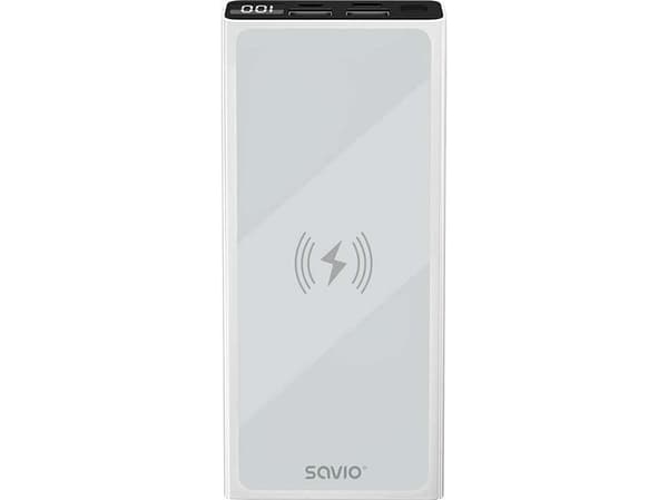 Savio powerbank BA-06 10000 mAh induktiv lading