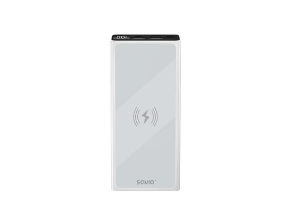 Savio powerbank BA-06 10000 mAh induktiv lading