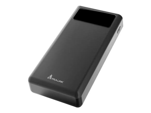 Extralink EX.19584, 30000 mAh, litiumpolymeeri (LiPo), 10 W, lajittelu musta