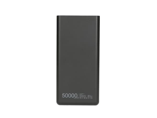 Extralink EPB-114 - Strömförsörjningsbank - USB-C - 50000 mAh - 10 Watt - 2.1 A - 4 utdatakontakter (2 x USB, 2 x 9-stifts USB typ A) - svart