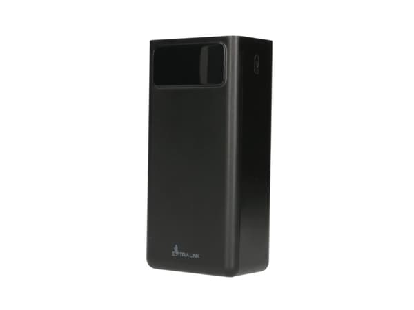 Extralink EPB-114 - Strömförsörjningsbank - USB-C - 50000 mAh - 10 Watt - 2.1 A - 4 utdatakontakter (2 x USB, 2 x 9-stifts USB typ A) - svart