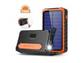 Miniatyrbilde 4 av 5: 4smarts Solar Powerbank Prepper 12000mAh schwarz/ orange 456633