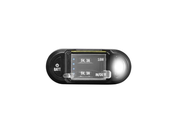 Goal Zero 22100, 9600 mAh, Lithium Nickel Manganese Cobalt Oxide (LiNMC), 18 W, Svart