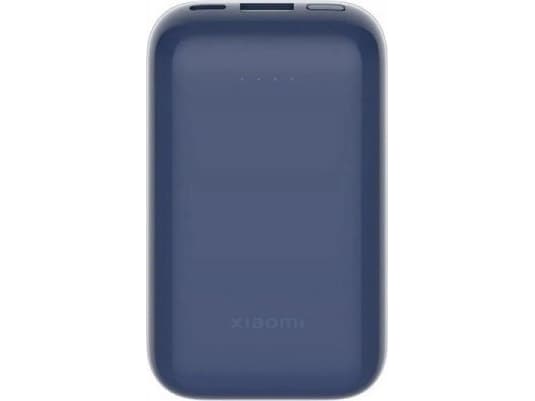Xiaomi PB1030ZM - Pocket Edition Pro - tehopankki - 10000 mAh - 36 Wh - 33 Watt - 3 A - pikalataus - 2 ulostuloa (USB, 24-nastainen USB-C) - sininen