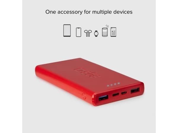 SBS TTBB10000FASTR, 10000 mAh, Lithium Polymer (LiPo), Rød