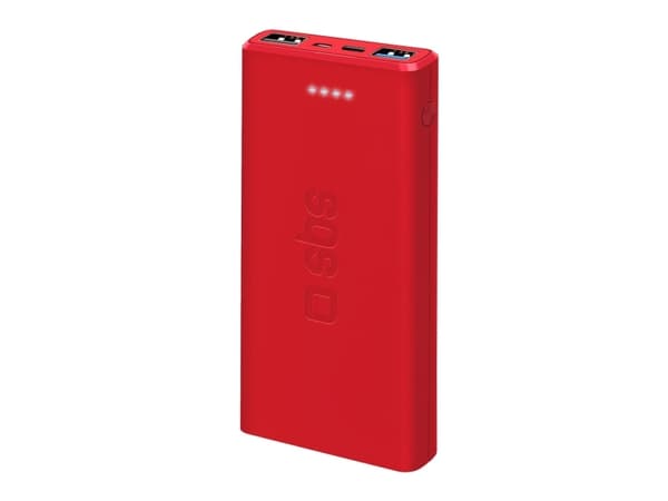 SBS TTBB10000FASTR, 10000 mAh, Lithium Polymer (LiPo), Rød