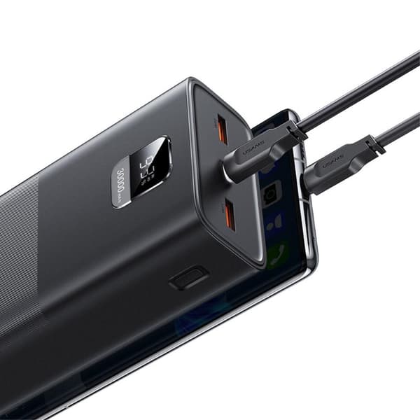 USAMS Powerbank 30000mAh Snabbladdning 65w PD