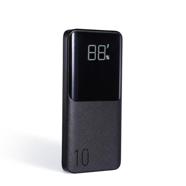 SiGN Super Charge LED Powerbank 10.000mAh, 22.5W - Svart
