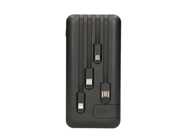 Extralink EPB-083 - Strømbank - 10000 mAh - 10 watt - 2.1 A (USB) - svart