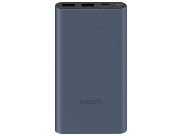 Xiaomi PB100DPDZM - Strømbank - 10000 mAh - 22.5 watt - 3 A - PD, QC 3.0 - 3 utgangskontakter (2 x USB, 24 pin USB-C) - blå