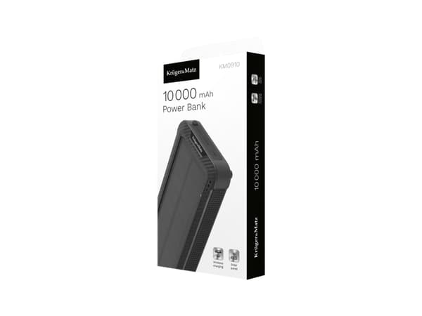 Kruger&Matz powerbank Lithium polymer (LiPo) 10000 mAh SOLAR
